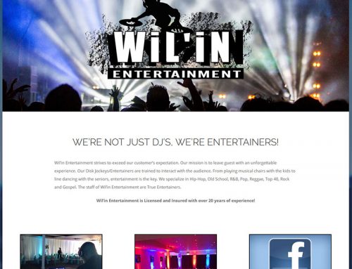 Wilin Entertainment DJ Website